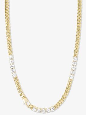 NWT Melinda Maria Gold “Baby Julian’s Obsessed with Diamonds” 22 Inches